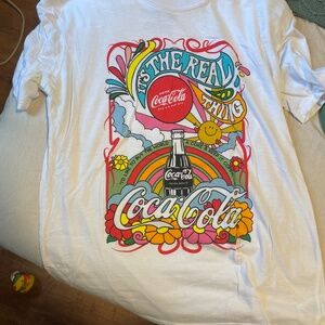 White Coca-Cola T-shirt
